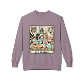 The Besties Witchy Tarot Card Long Sleeve Crewneck Sweatshirt - Goth Cloth Co.Sweatshirt11331355227052606866