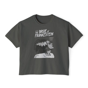 The Bride of Frankenstein Crop Top - Goth Cloth Co.T-Shirt20406897486553215742