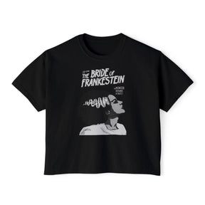 The Bride of Frankenstein Crop Top - Goth Cloth Co.T-Shirt30522930895770802306