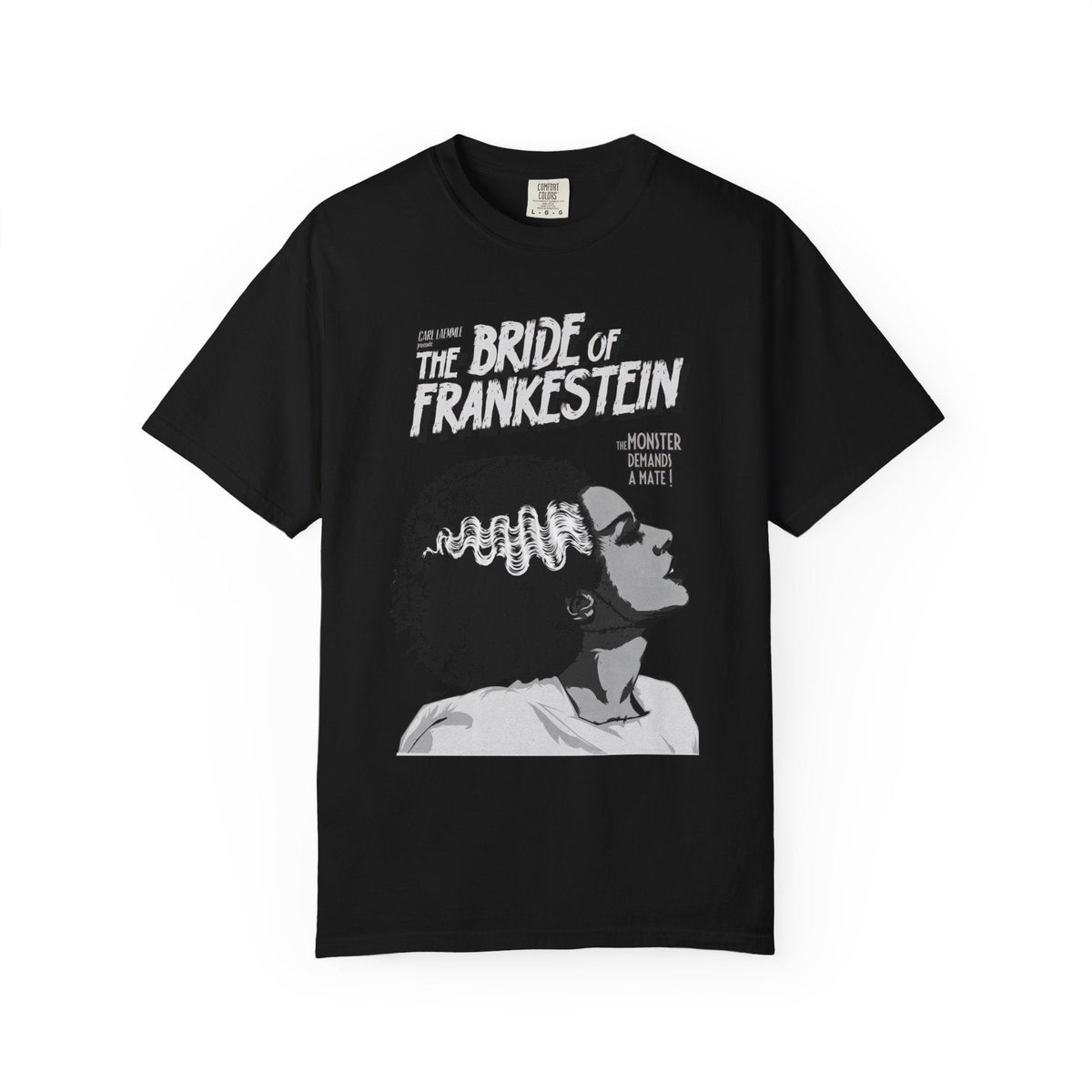 The Bride of Frankenstein Unisex Comfy Tee - Goth Cloth Co.T-Shirt25166895764371151325