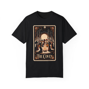 The Coven Tarot Card Comfy Tee - Goth Cloth Co.T - Shirt30443757494187484121