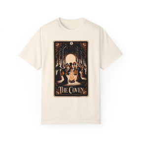 The Coven Tarot Card Comfy Tee - Goth Cloth Co.T - Shirt30947952177075268275