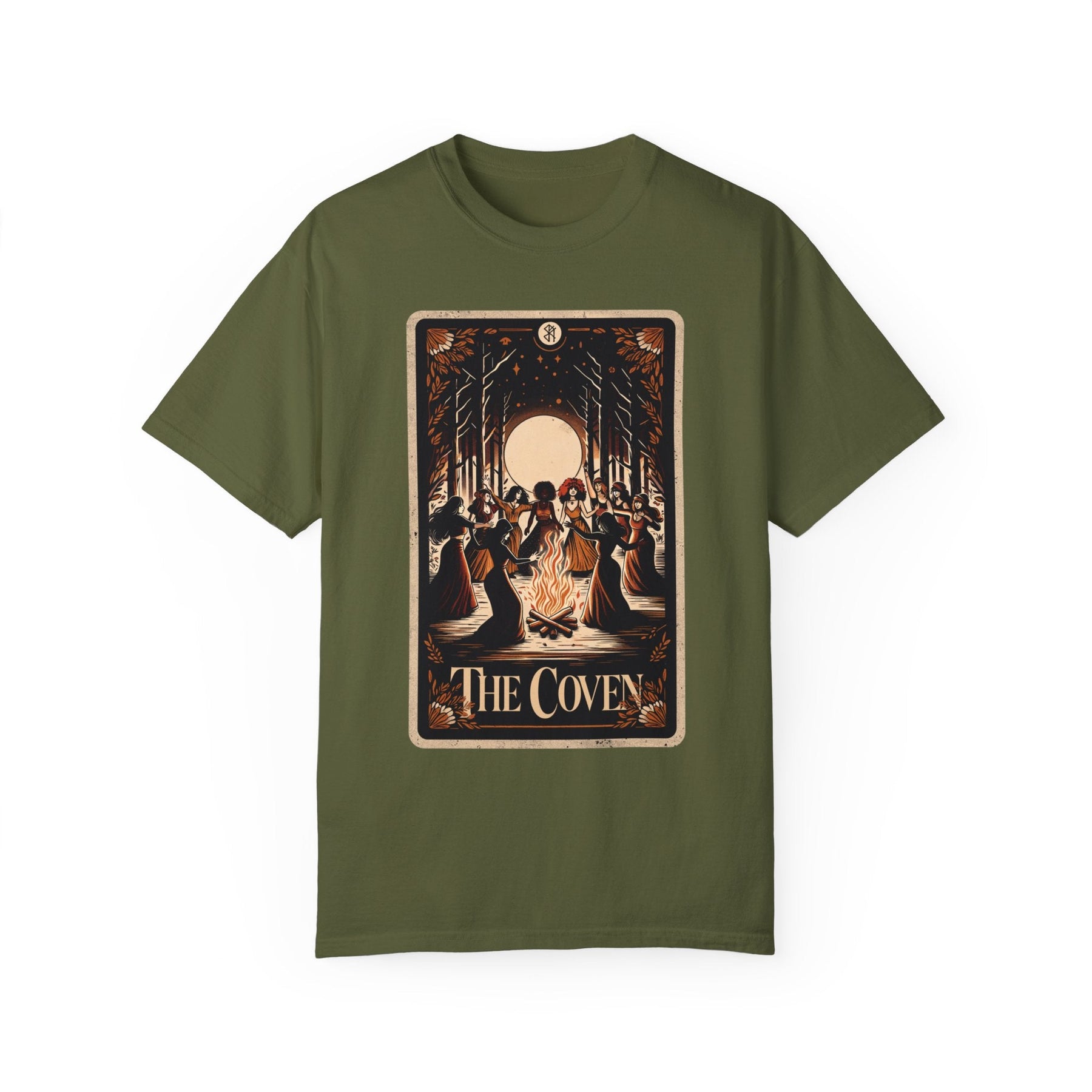 The Coven Tarot Card Comfy Tee - Goth Cloth Co.T - Shirt80095198801101004410