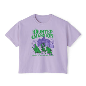 The Haunted Mansion Crop Top - Goth Cloth Co.T-Shirt30362226264460335699