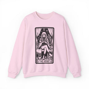 The Hermit Tarot Card Heavy Blend™ Crewneck Sweatshirt - Goth Cloth Co.Sweatshirt82366011430581710742