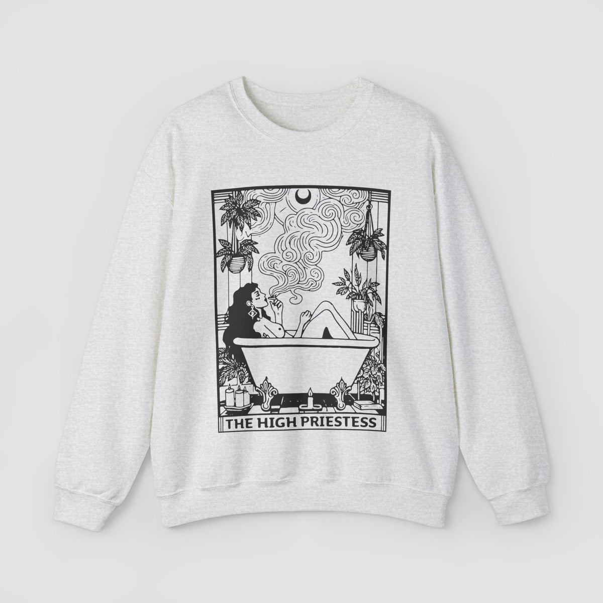 The High Priestess Cutout Tarot Card Sweatshirt (READY TO SHIP) - Goth Cloth Co.20923445789992698000