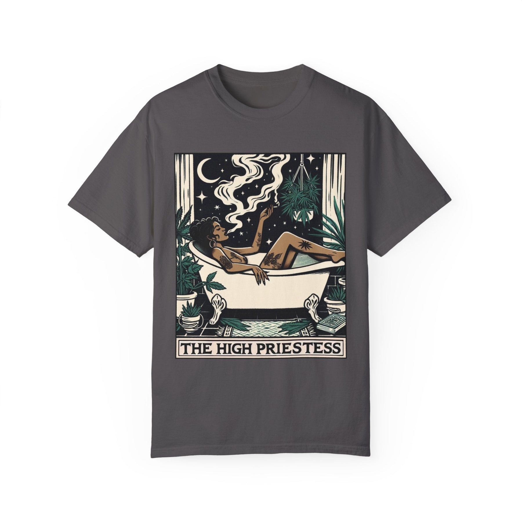 The High Priestess Goddess Comfy Tee - Goth Cloth Co.T-Shirt11717261886623688609