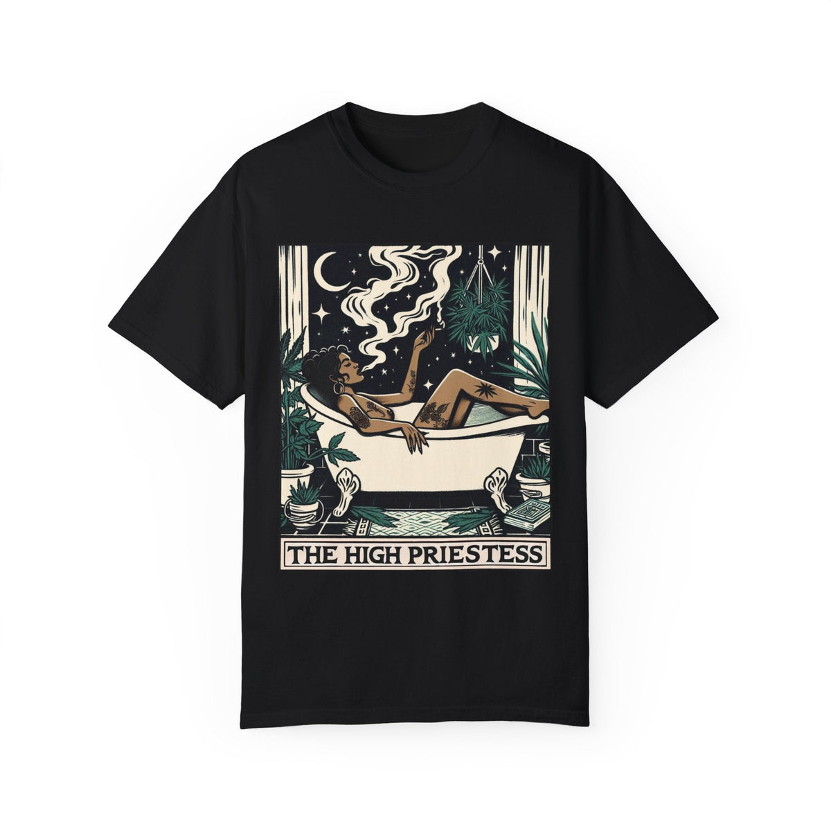 The High Priestess Goddess Comfy Tee - Goth Cloth Co.T-Shirt19295721328949328799