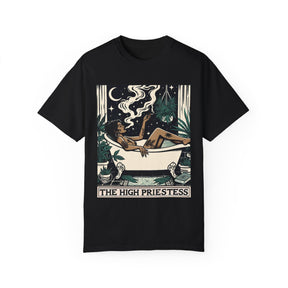 The High Priestess Goddess Comfy Tee - Goth Cloth Co.T - Shirt19295721328949328799