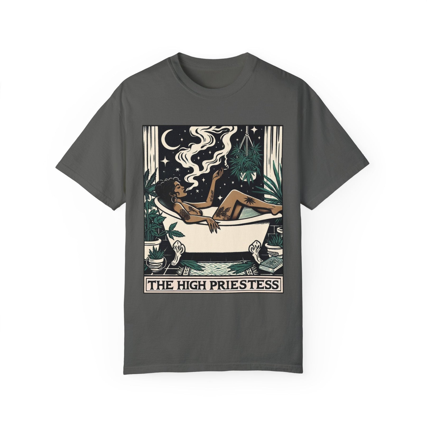 The High Priestess Goddess Comfy Tee - Goth Cloth Co.T-Shirt28884131919073005575