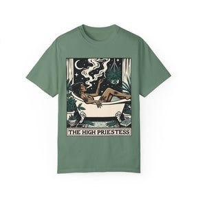 The High Priestess Goddess Comfy Tee - Goth Cloth Co.T - Shirt29132383516159001165