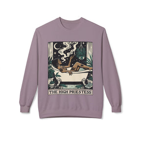 The High Priestess Goddess Crewneck Sweatshirt - Goth Cloth Co.Sweatshirt15174624878329164339