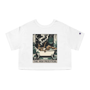 The High Priestess Goddess Heavyweight Cropped T-Shirt - Goth Cloth Co.T-Shirt16220873831493210381