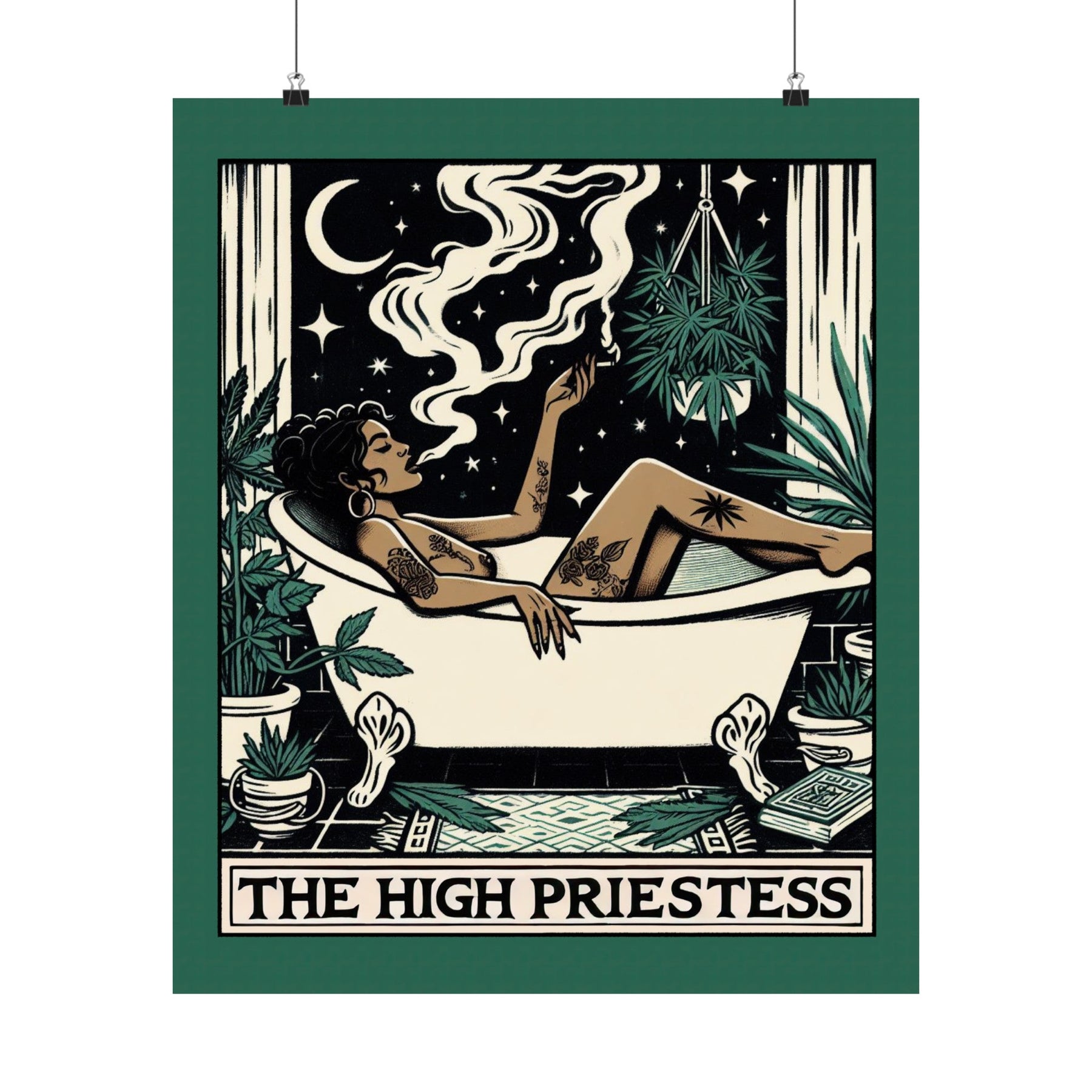 The High Priestess Goddess Poster - Goth Cloth Co.Poster10430059485946602313