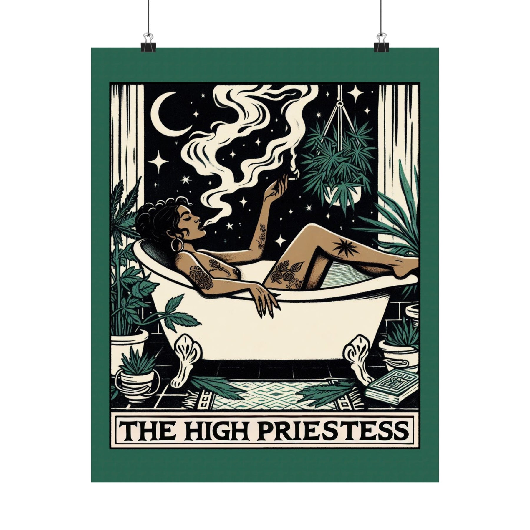 The High Priestess Goddess Poster - Goth Cloth Co.Poster18588284543766717058