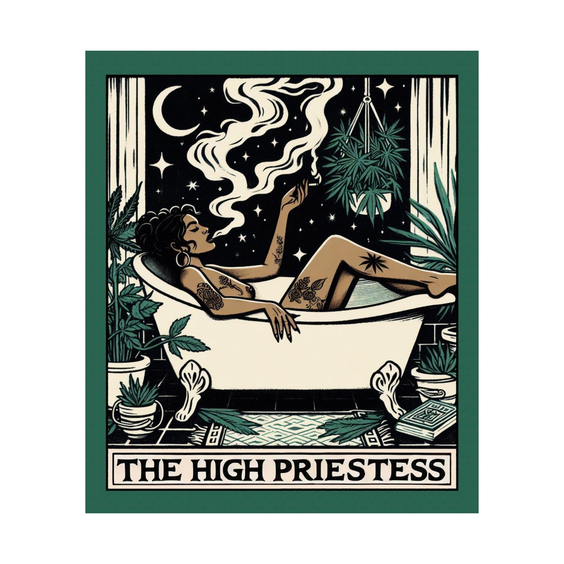 The High Priestess Goddess Poster - Goth Cloth Co.Poster27569780731594535917