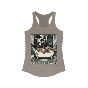 The High Priestess Goddess Women's Racerback Tank - Goth Cloth Co.Tank Top59381203865464699678