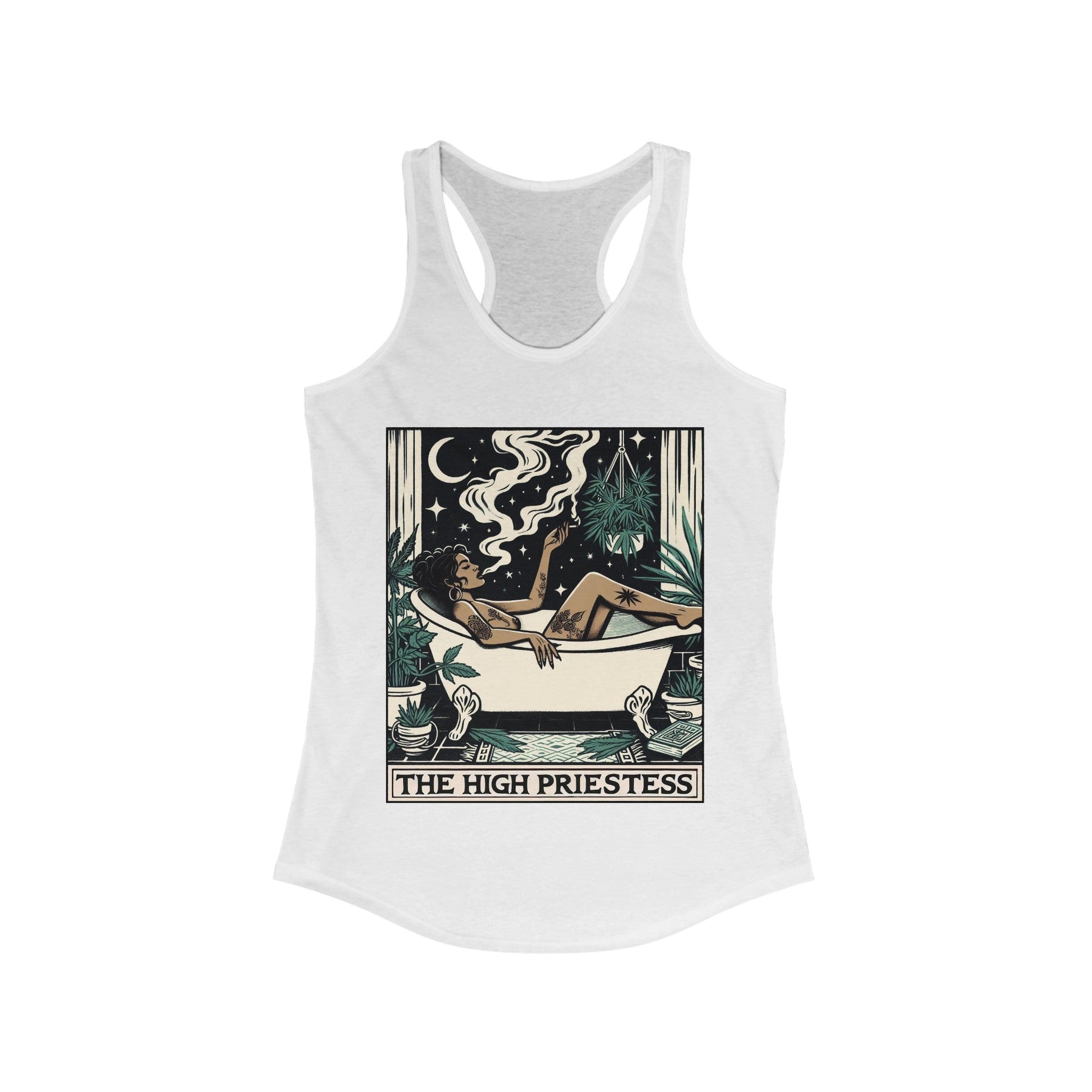 The High Priestess Goddess Women's Racerback Tank - Goth Cloth Co.Tank Top72141286005512814341