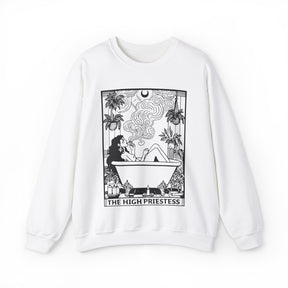 The High Priestess Tarot Card Sweatshirt - Goth Cloth Co.Sweatshirt16651399560795371262