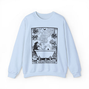The High Priestess Tarot Card Sweatshirt - Goth Cloth Co.Sweatshirt19409697726734415546