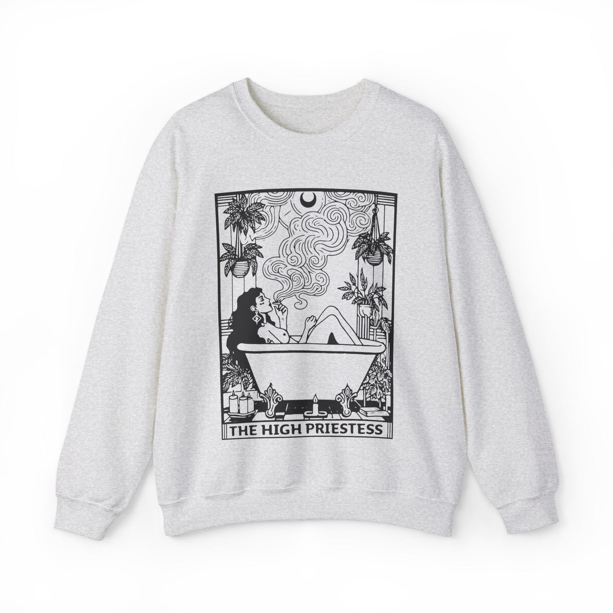 The High Priestess Tarot Card Sweatshirt - Goth Cloth Co.Sweatshirt23903225255555778119