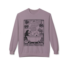 The High Priestess Tarot Card Sweatshirt - Goth Cloth Co.Sweatshirt26602864276980183238