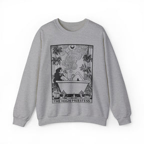 The High Priestess Tarot Card Sweatshirt - Goth Cloth Co.Sweatshirt75514778756917389769