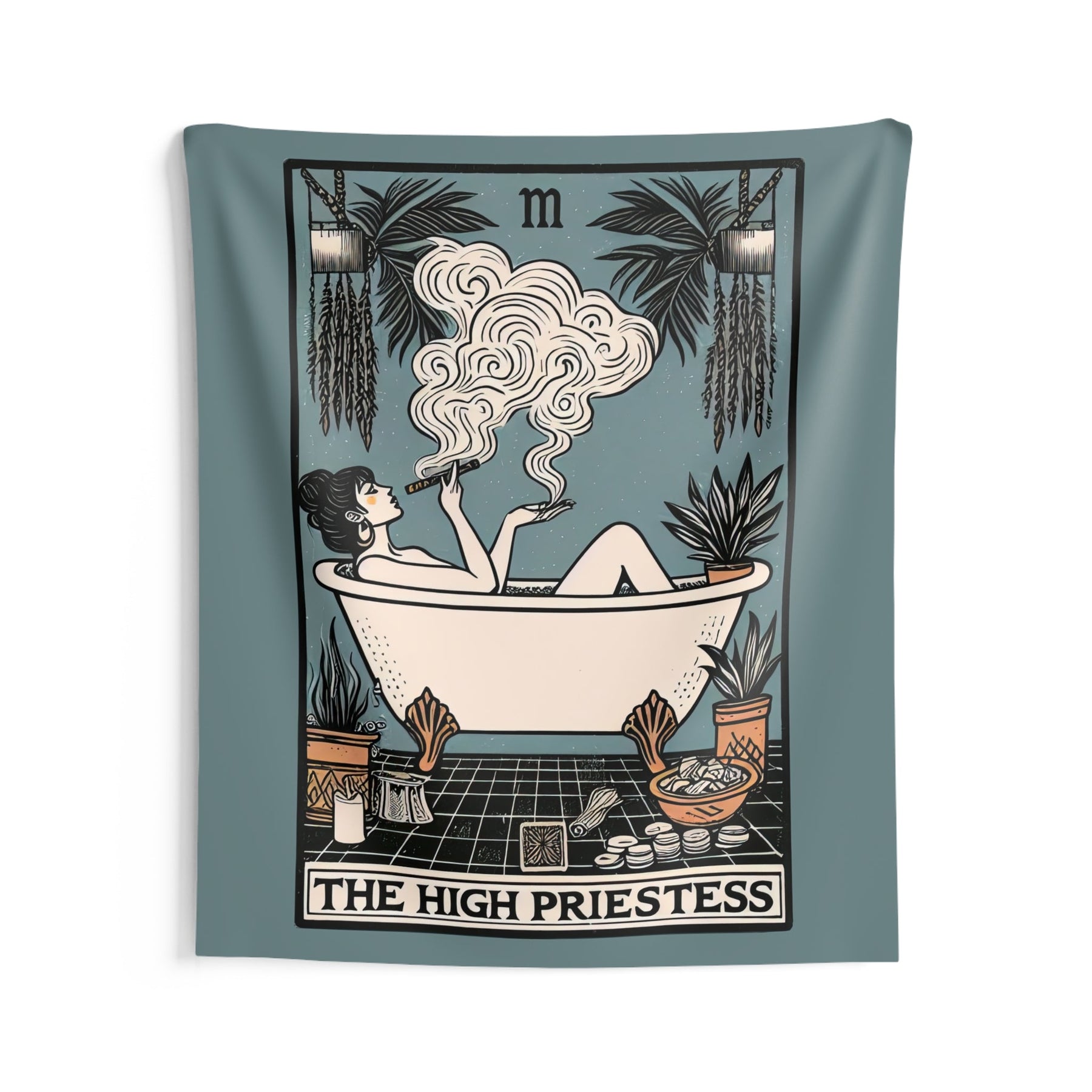 The High Priestess Wall Tapestry - Goth Cloth Co.Home Decor15072271458044093467
