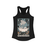 The High Priestess Women's Racerback Tank (READY TO SHIP) - Goth Cloth Co.20923445789992698000