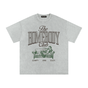The Homebody Club Vintage Acid Wash T-Shirt - Goth Cloth Co.gymwear260813PODPQ0767007