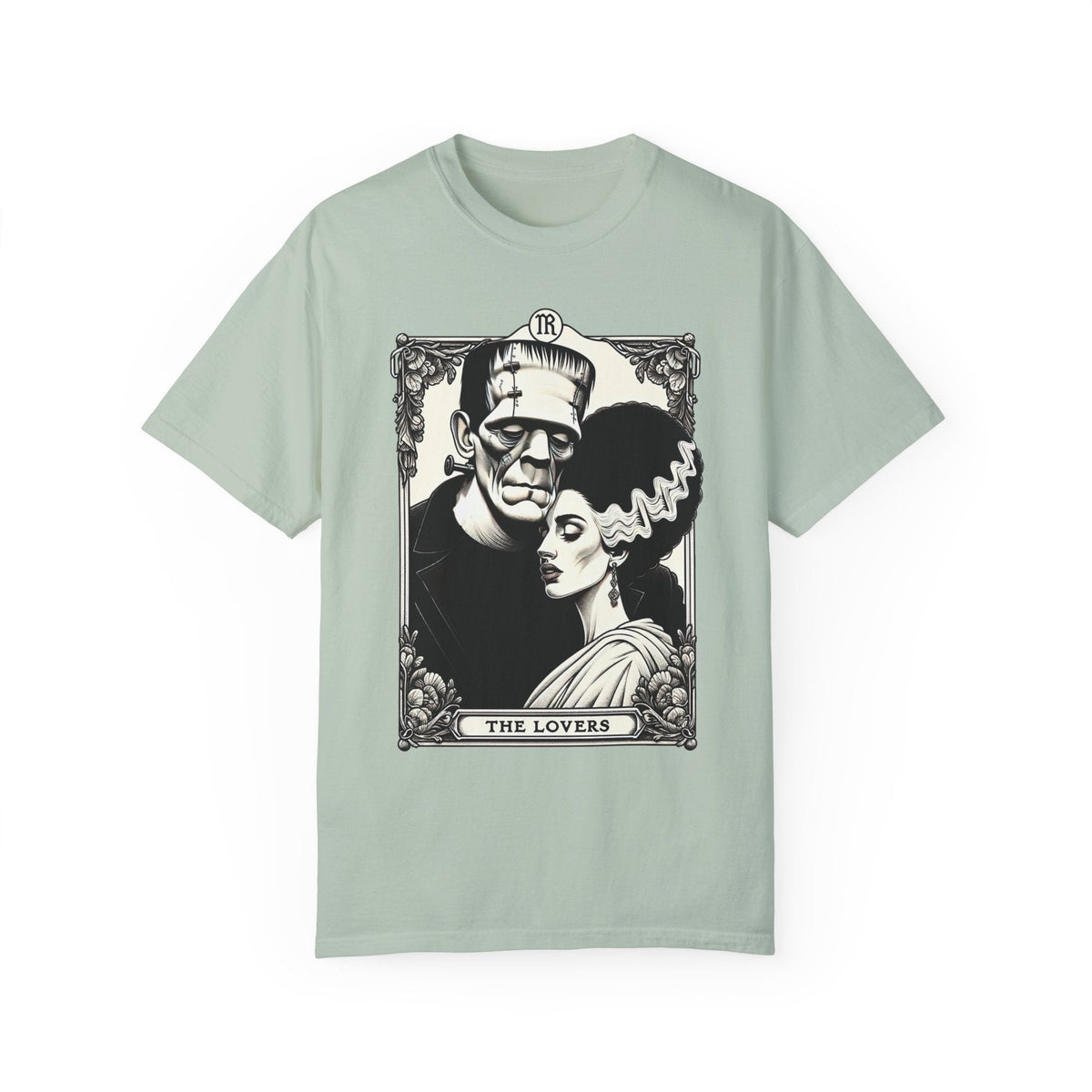 'The Lovers' Frankenstein & Bride Comfy Tee - Goth Cloth Co.T-Shirt80484237859672267952