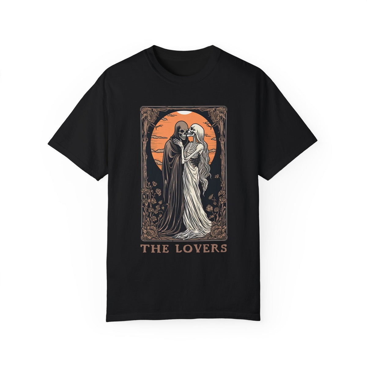 The Lovers Skeleton Comfy Tee - Goth Cloth Co.T-Shirt28186662687264514829