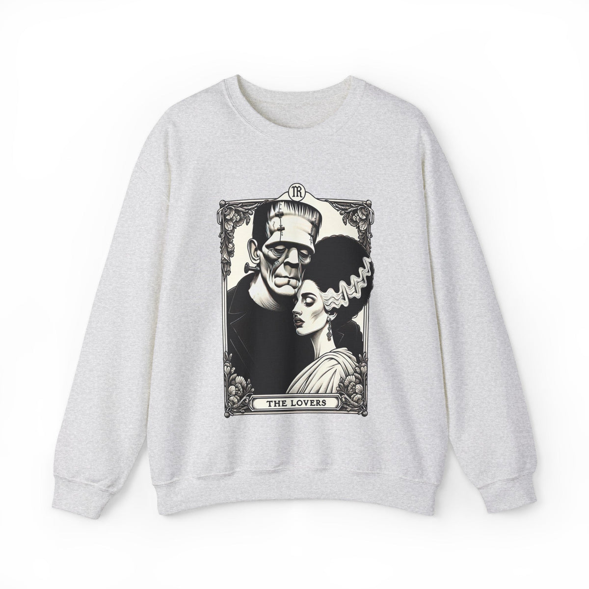 The Lovers Tarot Frankenstein & Bride Sweatshirt - Goth Cloth Co.Sweatshirt21862534992097558089