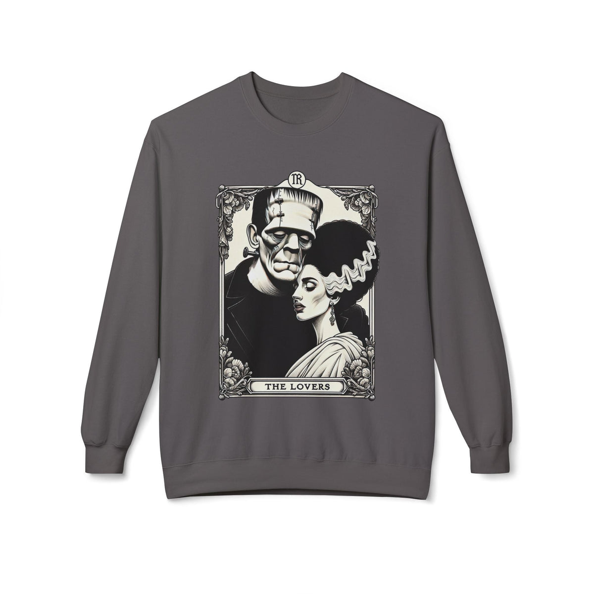 The Lovers Tarot Frankenstein & Bride Sweatshirt - Goth Cloth Co.Sweatshirt23067638050224735098