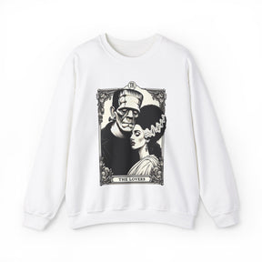 The Lovers Tarot Frankenstein & Bride Sweatshirt - Goth Cloth Co.Sweatshirt32540271756003502914