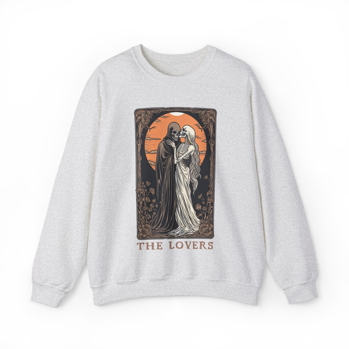 The Lovers Tarot Skeleton Sweatshirt - Goth Cloth Co.Sweatshirt19225320042860114330