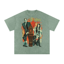 The Munster Acid Wash Tee - Goth Cloth Co.250725PODPQ0225006