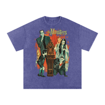 The Munster Acid Wash Tee - Goth Cloth Co.250725PODPQ0225021