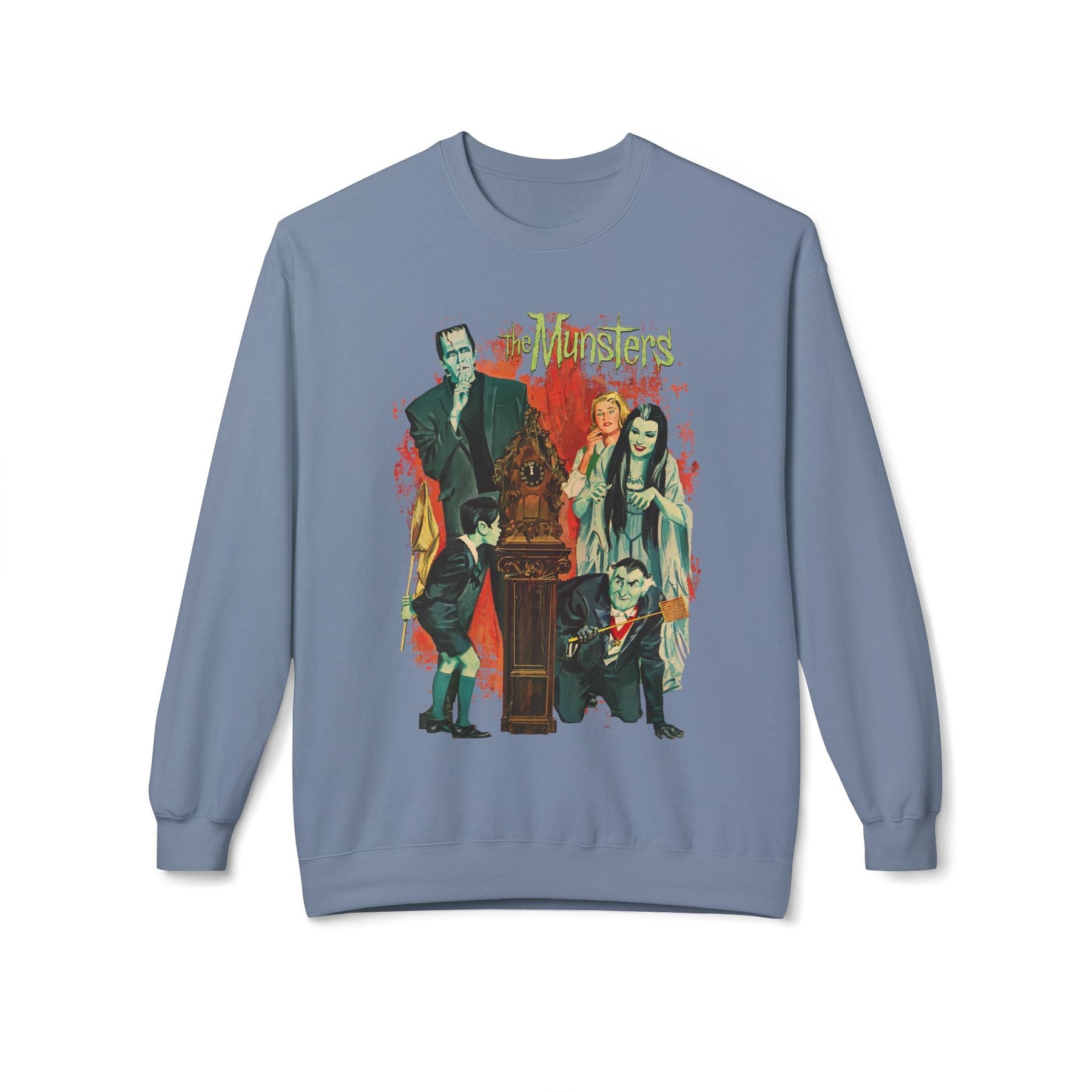 The Munsters Fleece Crewneck Sweatshirt - Goth Cloth Co.Sweatshirt21062310302817264607