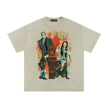 The Munsters Vintage Acid Wash Oversized T-Shirt - Goth Cloth Co.gymwear260811PODPQ9367037