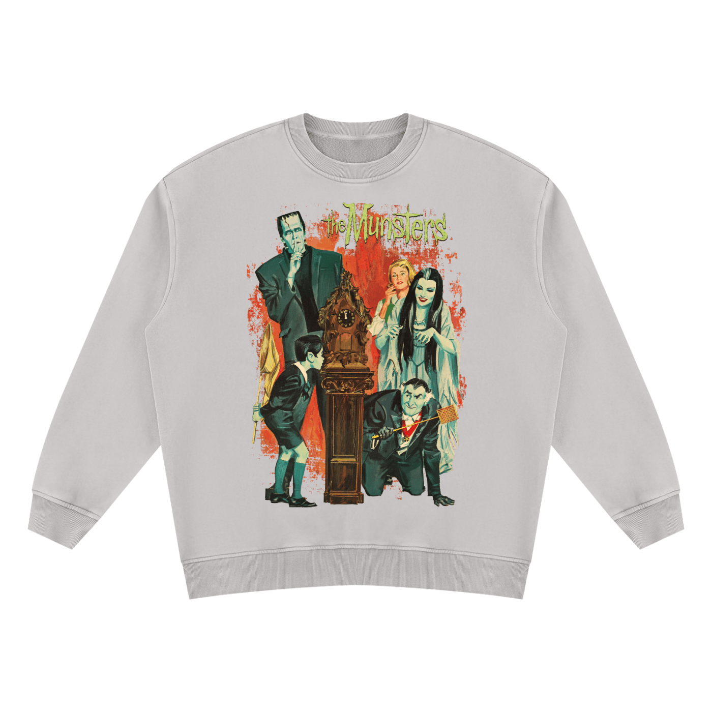 The Munsters Vintage Wash Fleece Sweatshirt - Goth Cloth Co.260812PODRA0304011
