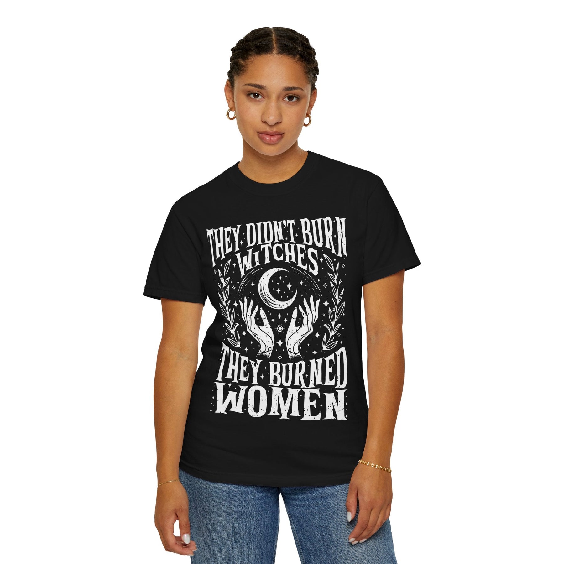 They Didn't Burn Witches Unisex Comfy Tee - Goth Cloth Co.T-Shirt39493724226662777948