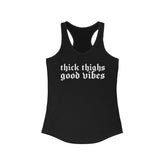 Thick Thighs Women's Racerback Tank - Goth Cloth Co.Tank Top32835956180908814001