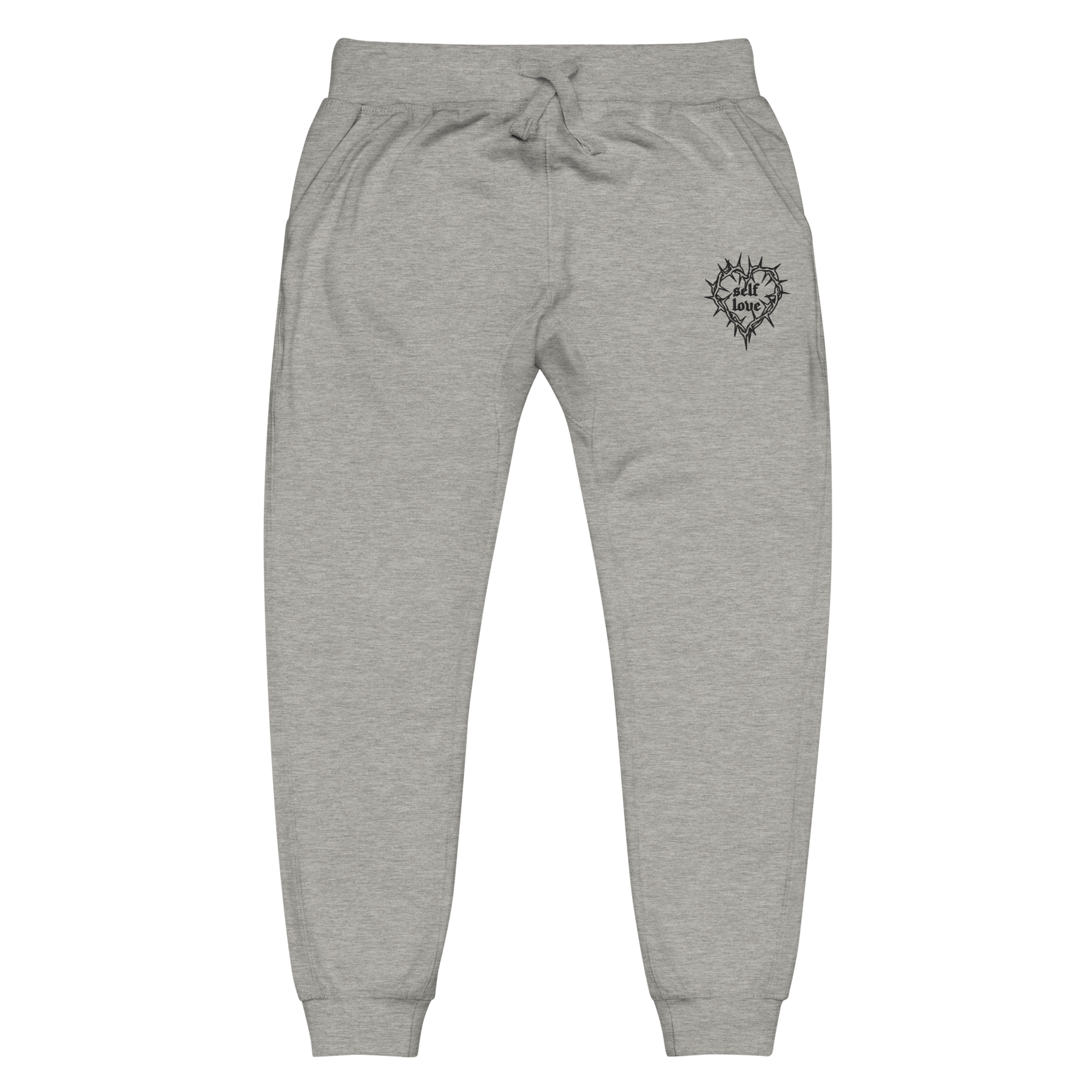 Thorny Self Love Fleece Sweatpants - Goth Cloth Co.1095385_11277