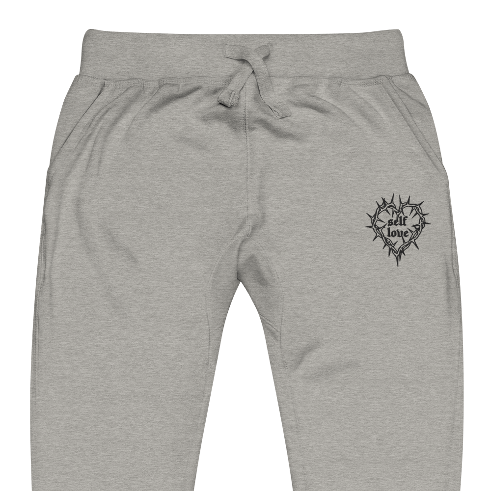 Thorny Self Love Fleece Sweatpants - Goth Cloth Co.1095385_13845