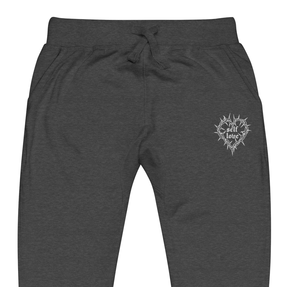 Thorny Self Love Fleece Sweatpants - Goth Cloth Co.7716267_11265