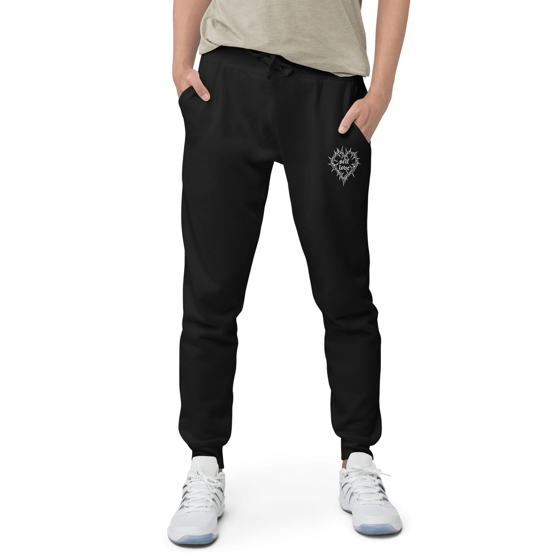 Thorny Self Love Fleece Sweatpants - Goth Cloth Co.7716267_11283