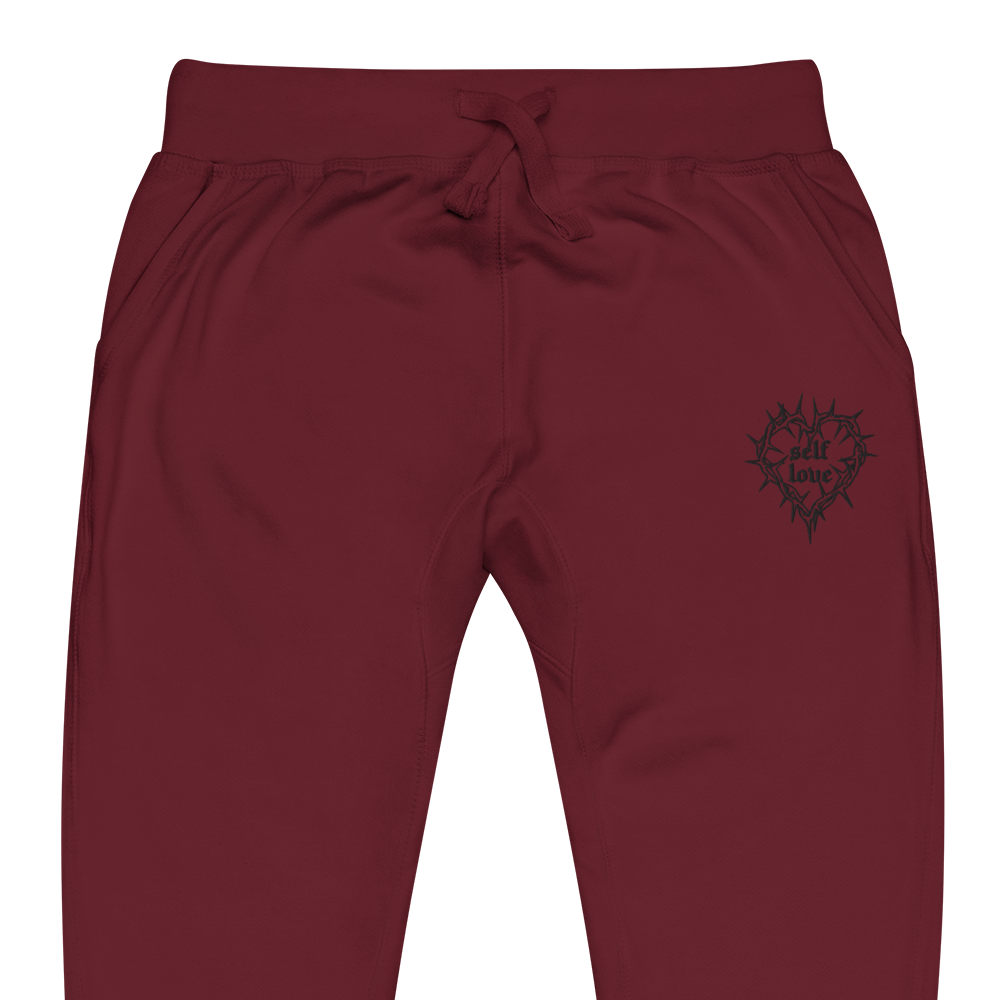 Thorny Self Love Fleece Sweatpants - Goth Cloth Co.7716267_11283