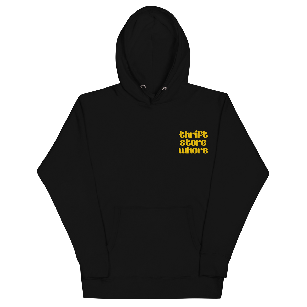 Thrift Store Whore Embroidered Hoodie - Goth Cloth Co.6626097_10779