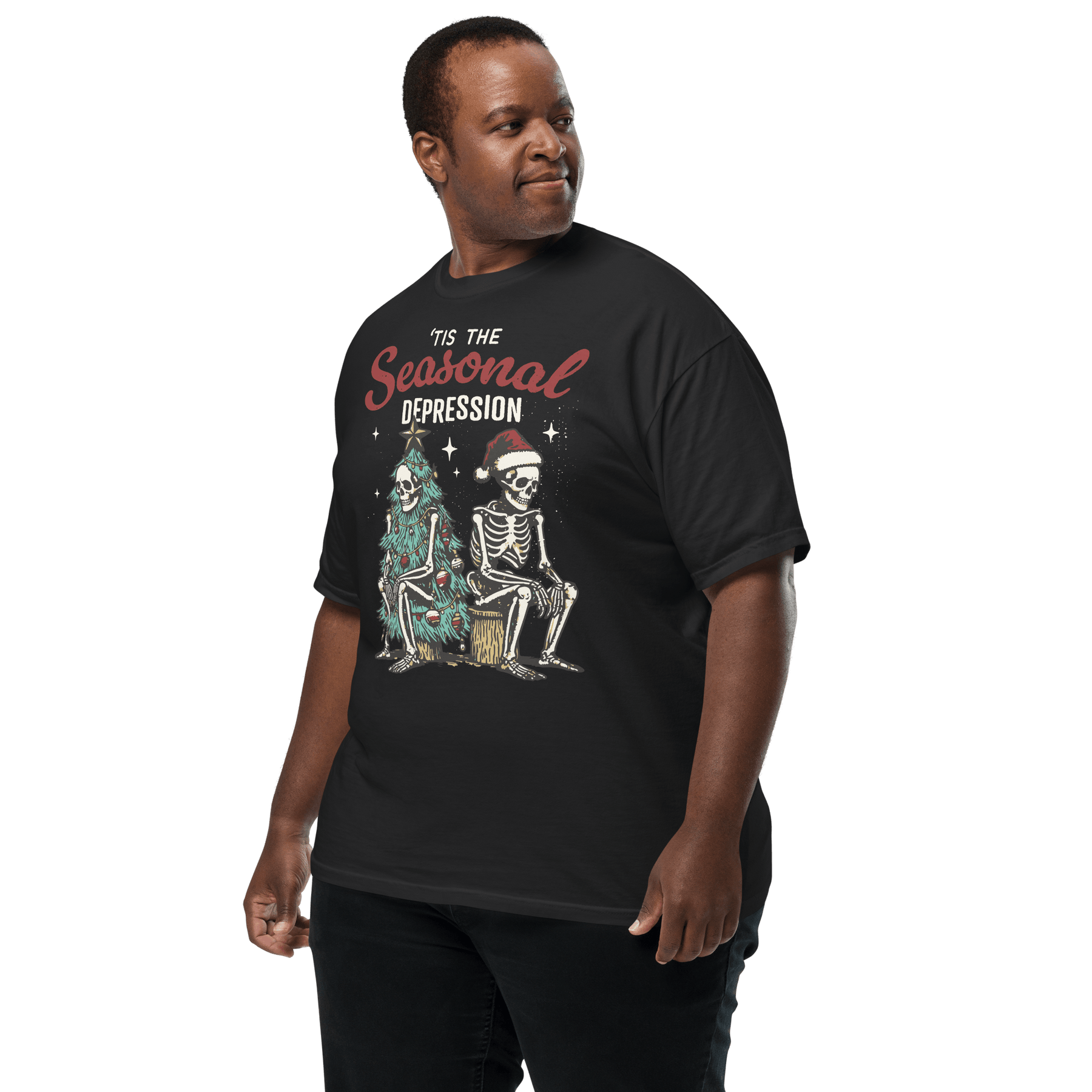 Tis the Seasonal Depression Comfy Tee - Goth Cloth Co.2821948_15114